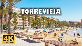 Torrevieja Spain 🇪🇸  4K Drone Footage [upl. by Annohsak]