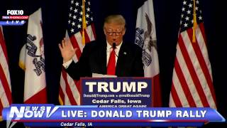 FNN Donald Trump Reads quotSnakequot Poem To Syrian Refugees [upl. by Zohara242]