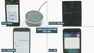 Google Assistant vs Siri vs Cortana vs Alexa [upl. by Barcroft]