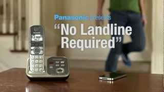 Panasonic Link to Cell quotNo Landlinequot [upl. by Eilsew]