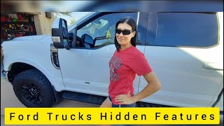 Ford Truck Hidden Features [upl. by Anileba742]