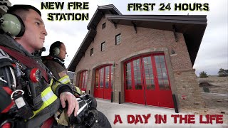 First 24 Hours in a New Fire Station  A Day in the Life [upl. by Nicolai545]