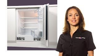 Bosch KUR15A50GB Integrated Undercounter Fridge  Product Overview  Currys PC World [upl. by Eyks]