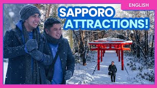 15 SAPPORO THINGS TO DO amp PLACES TO VISIT • Travel Guide PART 2 • ENGLISH • The Poor Traveler Japan [upl. by Marlie]