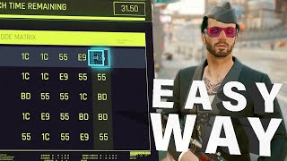 How to solve the Breach HACKING Puzzles Super EASILY ► Cyberpunk 2077 [upl. by Baggott]