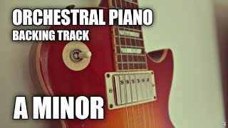 Orchestral Piano Backing Track In A Minor [upl. by Negiam900]