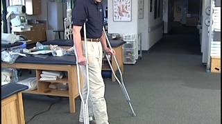 Partial Weight Bearing Demo  BRBJ Foot amp Ankle [upl. by Notyal]