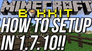 How To Start A Bukkit Server In Minecraft 1710 [upl. by Adnir]