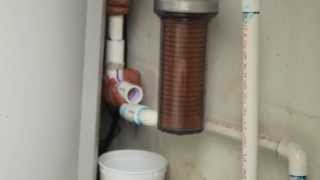 PVC Pipe leak fixing technique [upl. by Ahsilam]