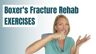 Boxers Fracture Rehab and Recovery Exercises GET FAST RESULTS [upl. by Sawtelle]