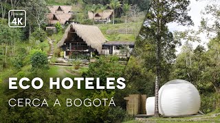 TOP 5  Eco Glamping cerca a Bogotá 4K [upl. by Nevear]