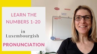 Learn the Luxembourgish numbers 0  20 [upl. by Lamprey]