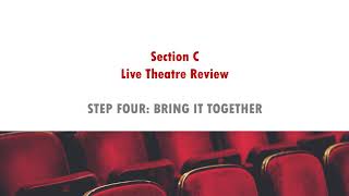 AQA GCSE Drama Section C Live theatre review [upl. by Spiegleman]