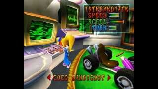 Crash Team Racing Walkthrough PSone HD1080p Part 1 of 2 [upl. by Anirrak]