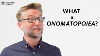 quotWhat is Onomatopoeiaquot A Literary Guide for English Students and Teachers [upl. by Blake644]