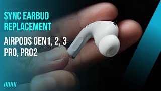 How To Pair and Sync a Replacement LEFT or RIGHT Side Earbud on Apple AirPods PRO [upl. by Rumpf]