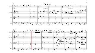 Por Una Cabeza  for String Quartet Sheet Music [upl. by Ginnie333]