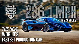 OFFICIAL SSC TUATARA BREAKS WORLD RECORD [upl. by Rame210]