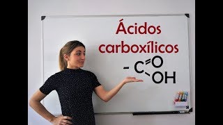 10 ÁCIDOS CARBOXÍLICOS Formulación orgánica [upl. by Rebane]