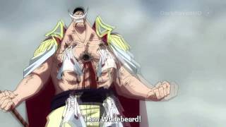 Whitebeard vs Marine HD English Sub [upl. by Susie]