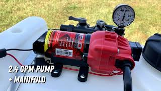 FIMCO  40 Gallon 3 Point Sprayer 12V 4 Nozzle [upl. by Mignon]