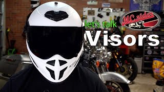 Lets talk motorcycle helmet visors [upl. by Reeva317]