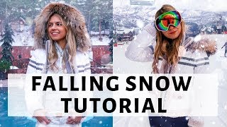 How to Add Snow Animation to Your Photos Without Photoshop [upl. by Moselle]