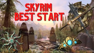 Skyrim  Best Start  Tips amp More 2021 [upl. by Niwred]