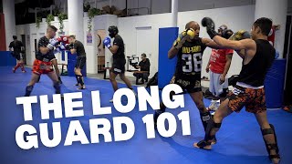 When amp How To Use The Long Guard Full Guide Real Time Sparring Footage [upl. by Ynohtnael282]