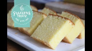 How to Bake Super Soft Moist Butter Cake Easy [upl. by Assirehs]