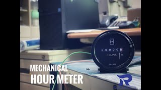 B02H009 ENGINE HOUR METER  RICO Instrument [upl. by Sirob549]