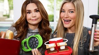 TESTING MORE FUN KITCHEN GADGETS w iJustine Part 2 [upl. by Leandro68]