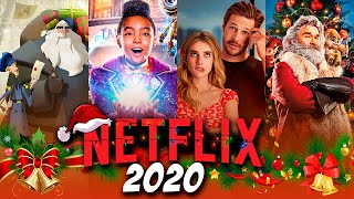 Las Mejores Películas NAVIDEÑAS ORIGINALES de NETFLIX 2020 🎅🎄✨ [upl. by Aroda738]