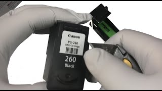 1 Detailed Guide to Refill PG260 CL261 and other Canon Integrated Cartridges 243 245 246 240 241 [upl. by Hesta]