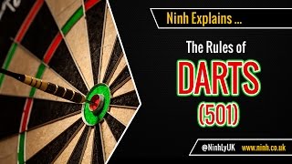 The Rules of Darts 501  EXPLAINED [upl. by Lede601]