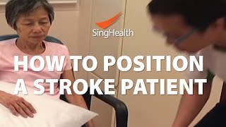 How To Position A Stroke Patient [upl. by Ribble]