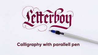 Panduro DIY – Parallell pen calligraphy [upl. by Markowitz]