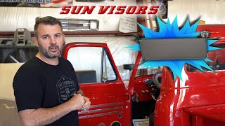 Fixing the Sun Visor Problem in Vintage Trucks [upl. by Ardnuat69]