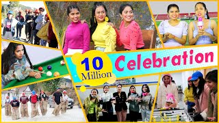 Our First VLOG Ever   10 Million Celebrations  Anaysa [upl. by Yelrah884]