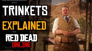 Trinkets explained in red dead online naturalist update [upl. by Ciro]