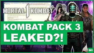 Mortal Kombat 1 KOMBAT PACK 3 LEAK Kombat Kids Dead Spaces Isaac Clarke Skins amp More MK1 Leaks [upl. by Norre]