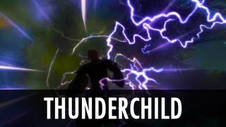 Skyrim Mod Thunderchild  Epic Shout Package [upl. by Noskcire]