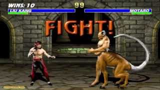 Mortal Kombat 3 Liu Kang Gameplay Playthrough [upl. by Andrea]