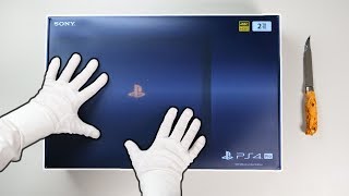 PS4 Pro quot500 MILLIONquot Limited Edition Unboxing 2TB Playstation 4 Console [upl. by Nigel]