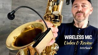 Compact Wireless Sax Mic Unboxing PlayTest amp Review [upl. by Fisken]