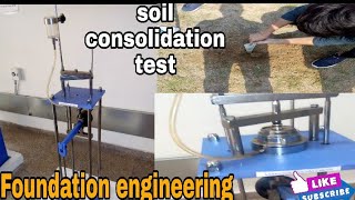 Consolidation Test of Soil  Foundation Engineering  CivilAnimal [upl. by Siddon901]