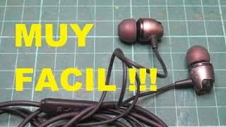 REPARAR AURICULARES  PASO A PASO [upl. by Fesuy]