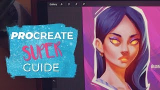 How to use PROCREATE  Beginners Complete Guide [upl. by Rednas]