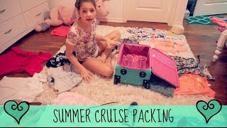 Summer Vacation Packing amp More Shopping  Cruise 2016 [upl. by Ondrej637]