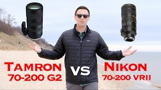 Tamron 70 200 G2 Vs Nikon VRII Autofocus Test [upl. by Anoi]